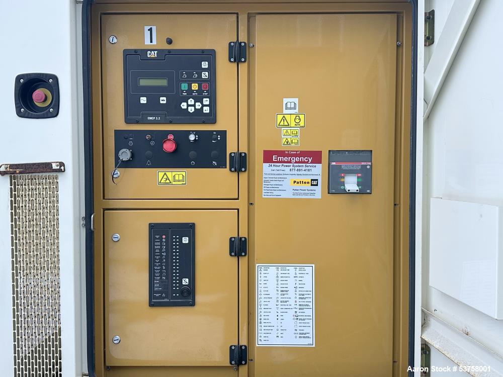 Used CAT Model C15 Engine 400kW Diesel Generator | Ready To Ship