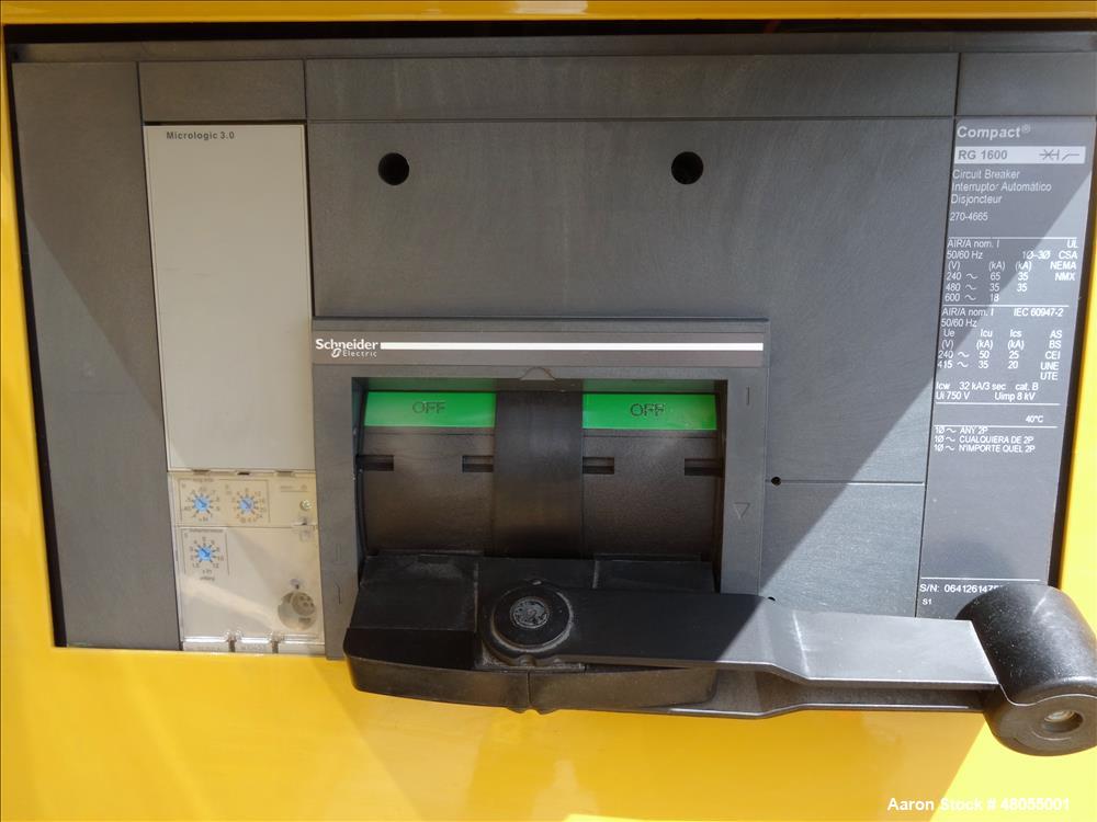 Used Caterpillar 750 kW Standby Diesel Generator Set, SN-DWB02800.
