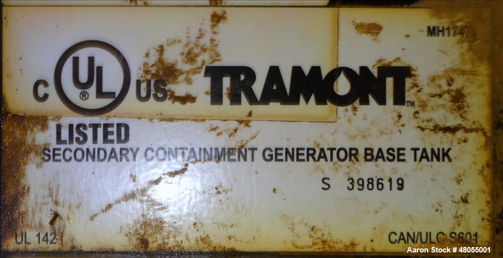 Used Caterpillar 750 kW Standby Diesel Generator Set, SN-DWB02800.