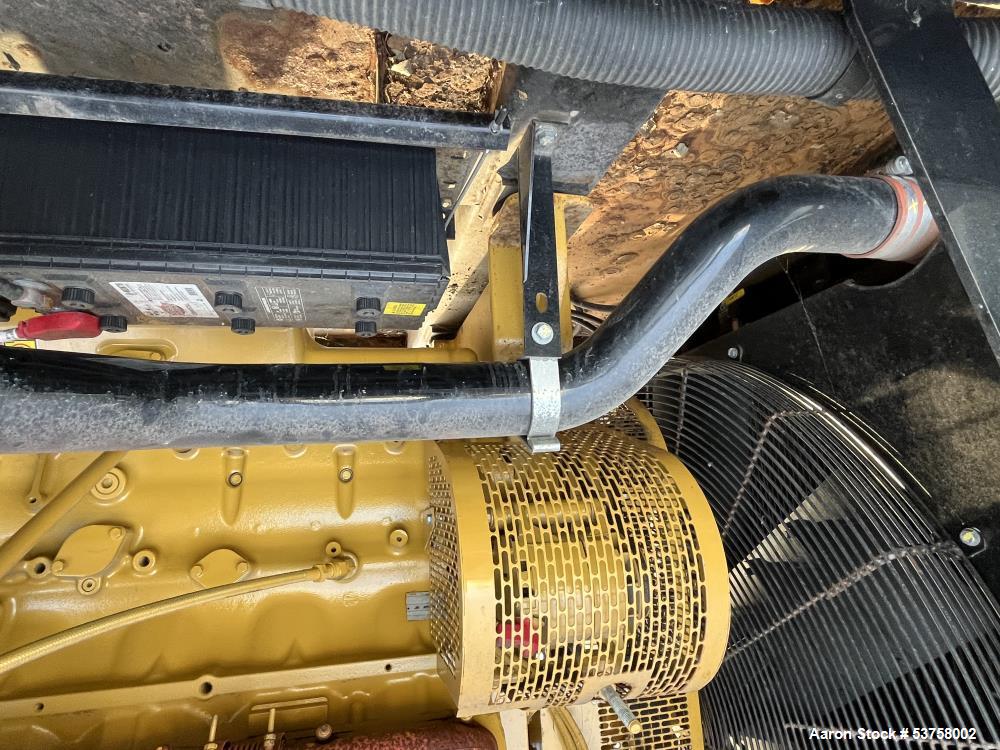 Used Caterpillar 750 kW standby (680 kW prime) diesel generator set, SN-DWB02826. CAT C27 engine rated 1068 HP at 1800 RPM, SN-MJE02825, EPA Tier 2 emissions. 3/60/277/480V, 12 lead reconnectable to ...