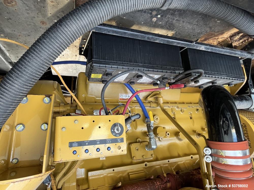 Used Caterpillar 750 kW standby (680 kW prime) diesel generator set, SN-DWB02826. CAT C27 engine rated 1068 HP at 1800 RPM, SN-MJE02825, EPA Tier 2 emissions. 3/60/277/480V, 12 lead reconnectable to ...