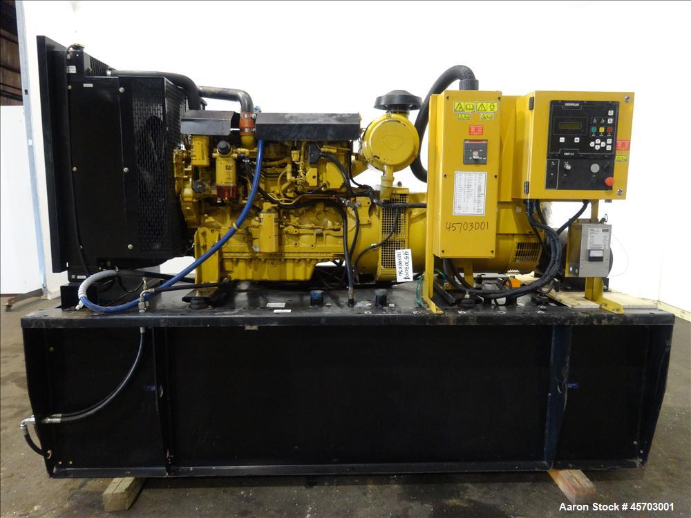 Used Caterpillar 150 kW Standby (135 kW Prime) Diesel Generator Set, Model D150