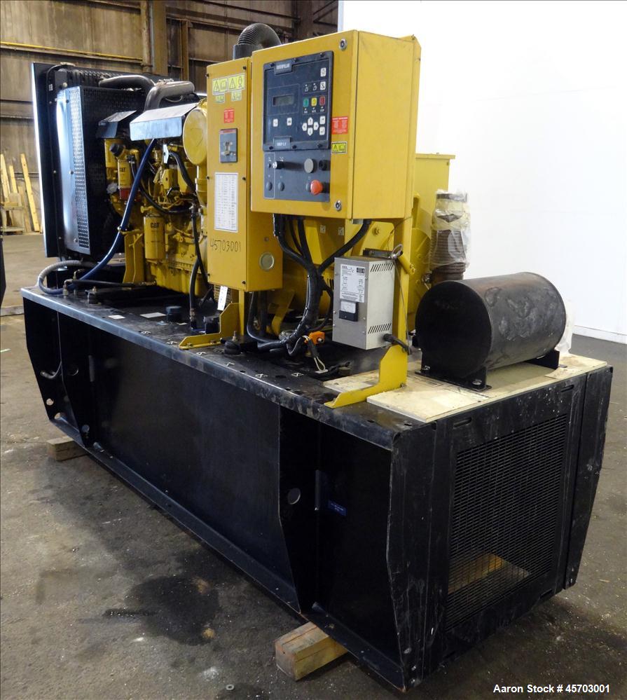 Used Caterpillar 150 kW Standby (135 kW Prime) Diesel Generator Set, Model D150