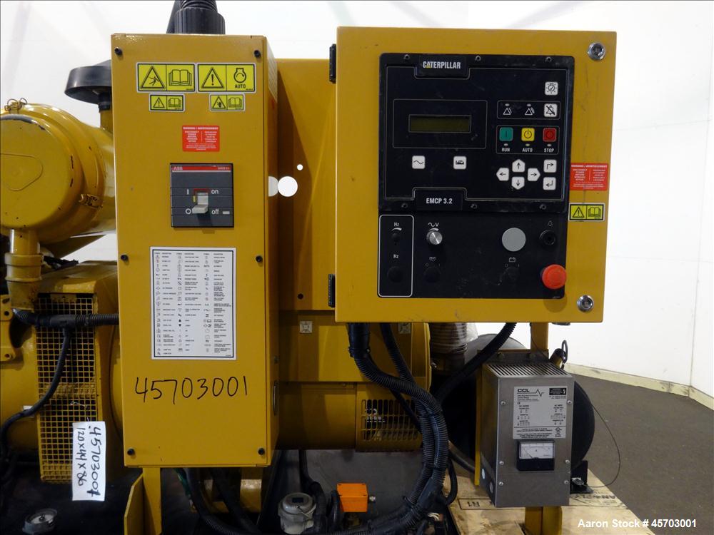 Used Caterpillar 150 kW Standby (135 kW Prime) Diesel Generator Set, Model D150