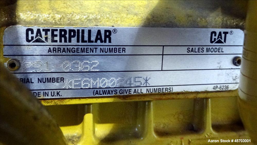 Used Caterpillar 150 kW Standby (135 kW Prime) Diesel Generator Set, Model D150