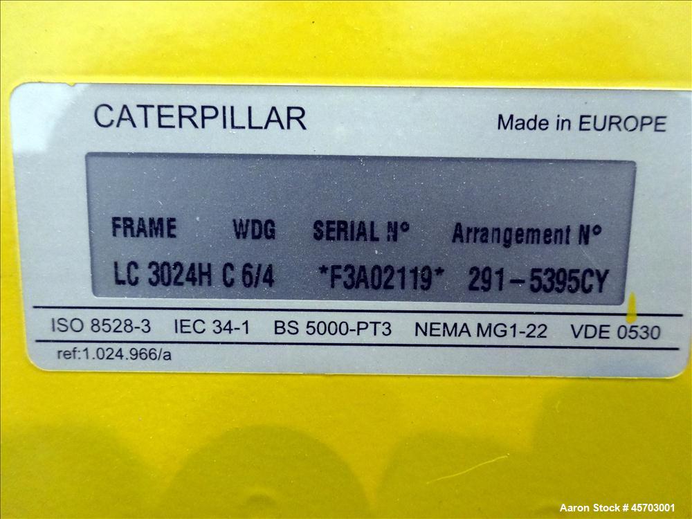 Used Caterpillar 150 kW Standby (135 kW Prime) Diesel Generator Set, Model D150