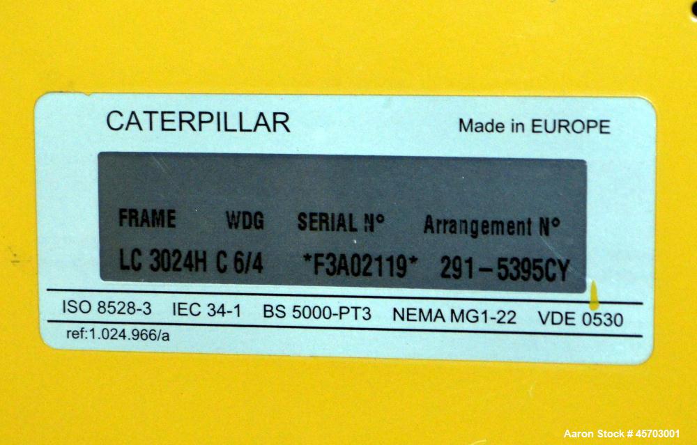 Used Caterpillar 150 kW Standby (135 kW Prime) Diesel Generator Set, Model D150