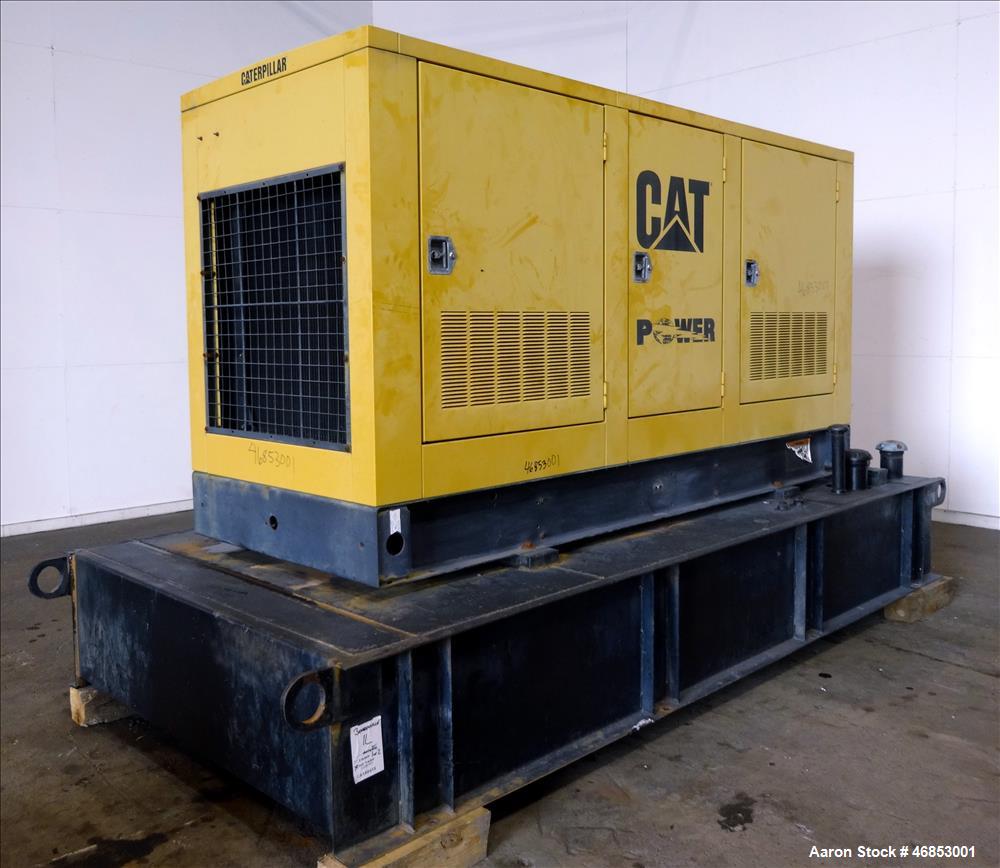 Used Caterpillar 250 kW diesel generator.
CAT 3306 engine.
