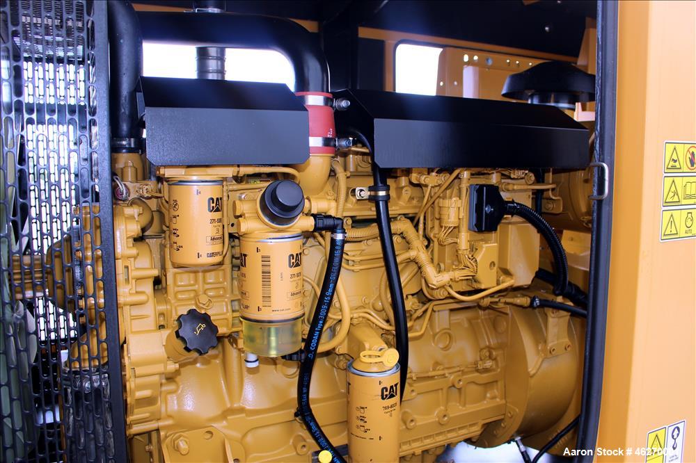 Used Caterpillar 150 kW standby (135 kW prime) diesel generator set, model D-150-8, CAT00C66JN6D00269. CAT C6.6 engine rated 230 HP at 1800 RPM, SN-E6M00879, EPA tier 3 certified. 3/60/277/480V. 250 ...