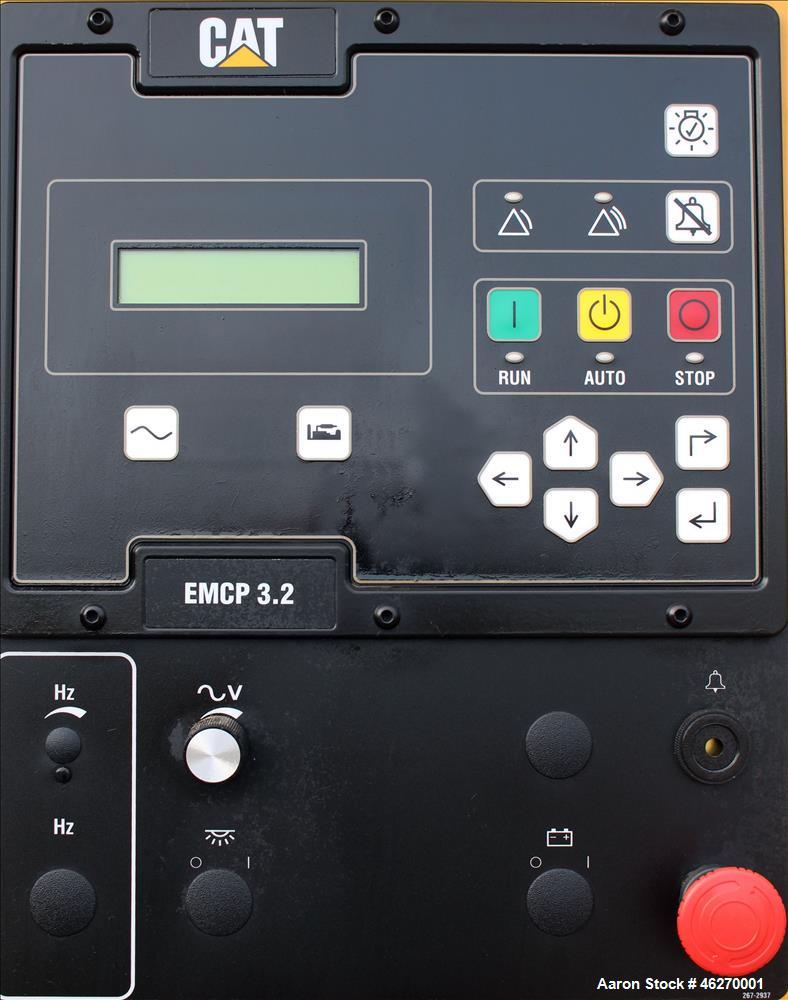 Used Caterpillar 150 kW standby (135 kW prime) diesel generator set, model D-150-8, CAT00C66JN6D00269. CAT C6.6 engine rated 230 HP at 1800 RPM, SN-E6M00879, EPA tier 3 certified. 3/60/277/480V. 250 ...