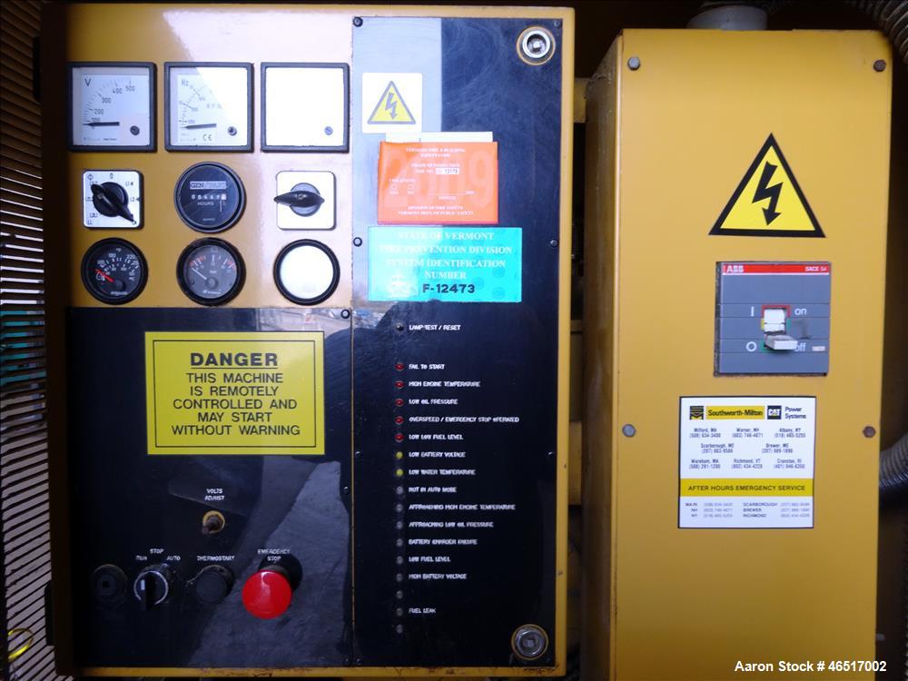 Used Caterpillar / Olympian 150 kW  diesel generator , model D150P1. Perkins eng