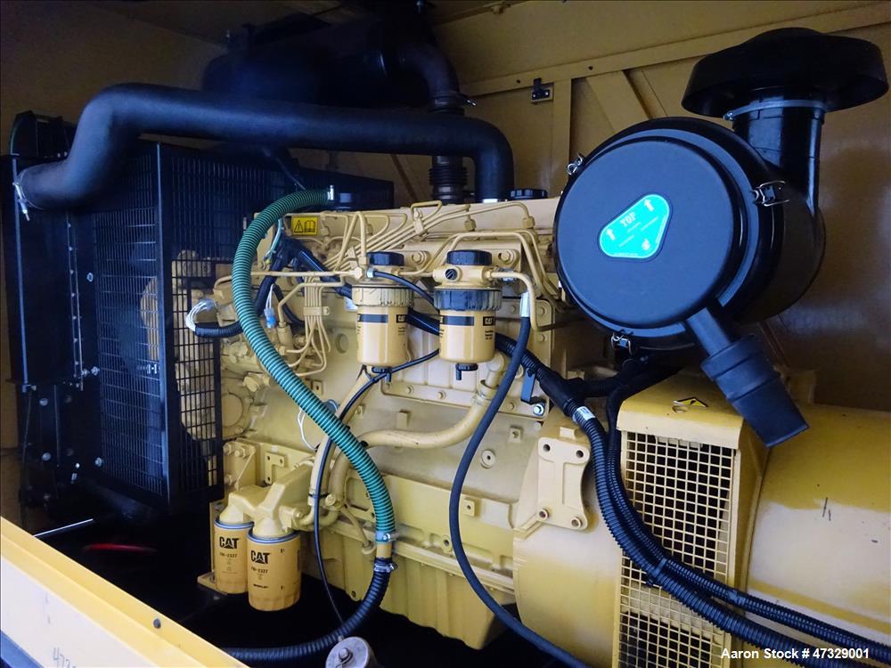 Used- Caterpillar / Olympian 150 kW standby diesel generator set, model D150P1,