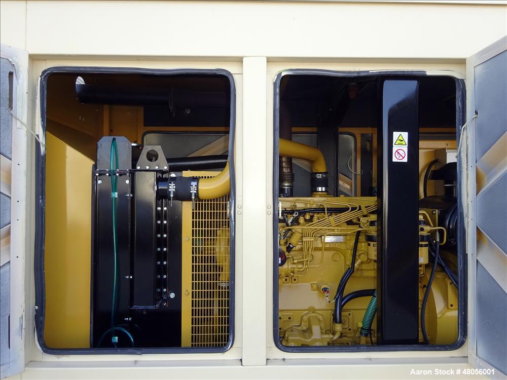 Used Caterpillar / Olympian 150 kW diesel generator model D150P1. Perkins engin