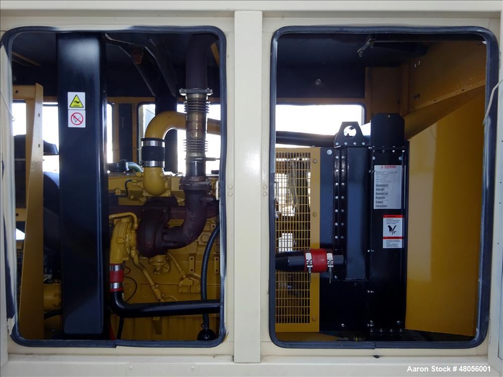 Used Caterpillar / Olympian 150 kW diesel generator model D150P1. Perkins engin