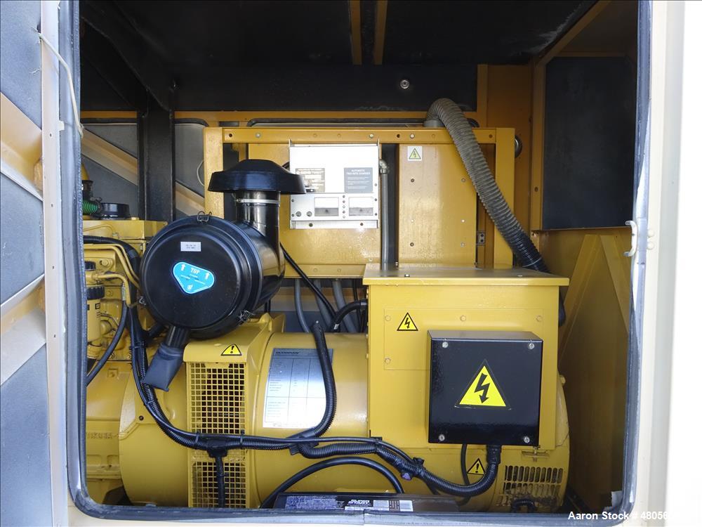 Used Caterpillar / Olympian 150 kW diesel generator model D150P1. Perkins engin