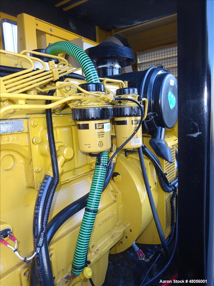 Used Caterpillar / Olympian 150 kW diesel generator model D150P1. Perkins engin