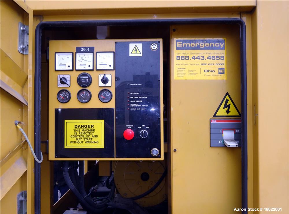 Used Caterpillar / Olympian 150 kW standby diesel generator set model D150P2