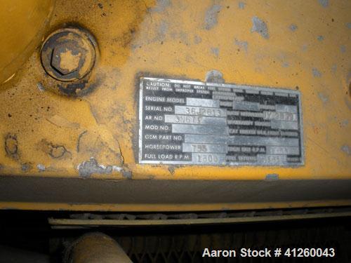 Used Caterpillar 560 kW Diesel Generator Set. Cat D348 engine rated 755 hp. Brown Boveri generator end 3/60/277/480V. (Note: gen end is 800 kW oversized for starting large motors.) Bennett & Emmott c...