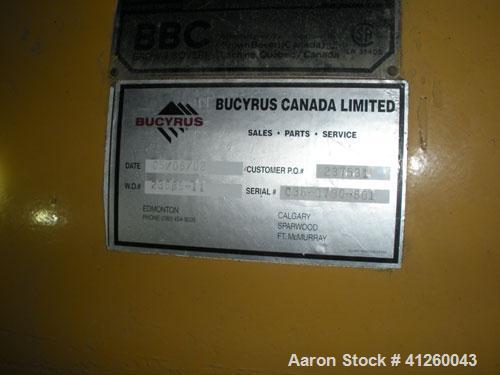 Used Caterpillar 560 kW Diesel Generator Set. Cat D348 engine rated 755 hp. Brown Boveri generator end 3/60/277/480V. (Note: gen end is 800 kW oversized for starting large motors.) Bennett & Emmott c...
