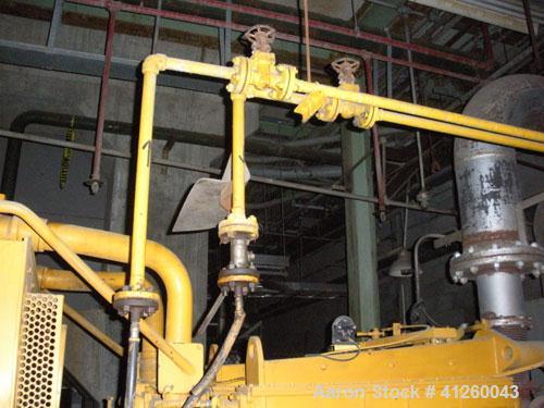 Used Caterpillar 560 kW Diesel Generator Set. Cat D348 engine rated 755 hp. Brown Boveri generator end 3/60/277/480V. (Note: gen end is 800 kW oversized for starting large motors.) Bennett & Emmott c...