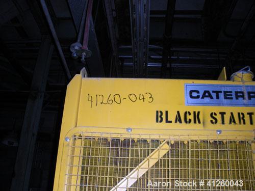 Used Caterpillar 560 kW Diesel Generator Set. Cat D348 engine rated 755 hp. Brown Boveri generator end 3/60/277/480V. (Note: gen end is 800 kW oversized for starting large motors.) Bennett & Emmott c...