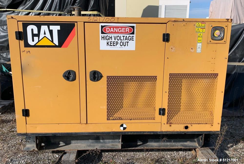 Used Caterpillar D50-4S 50 kW Diesel Generator Set