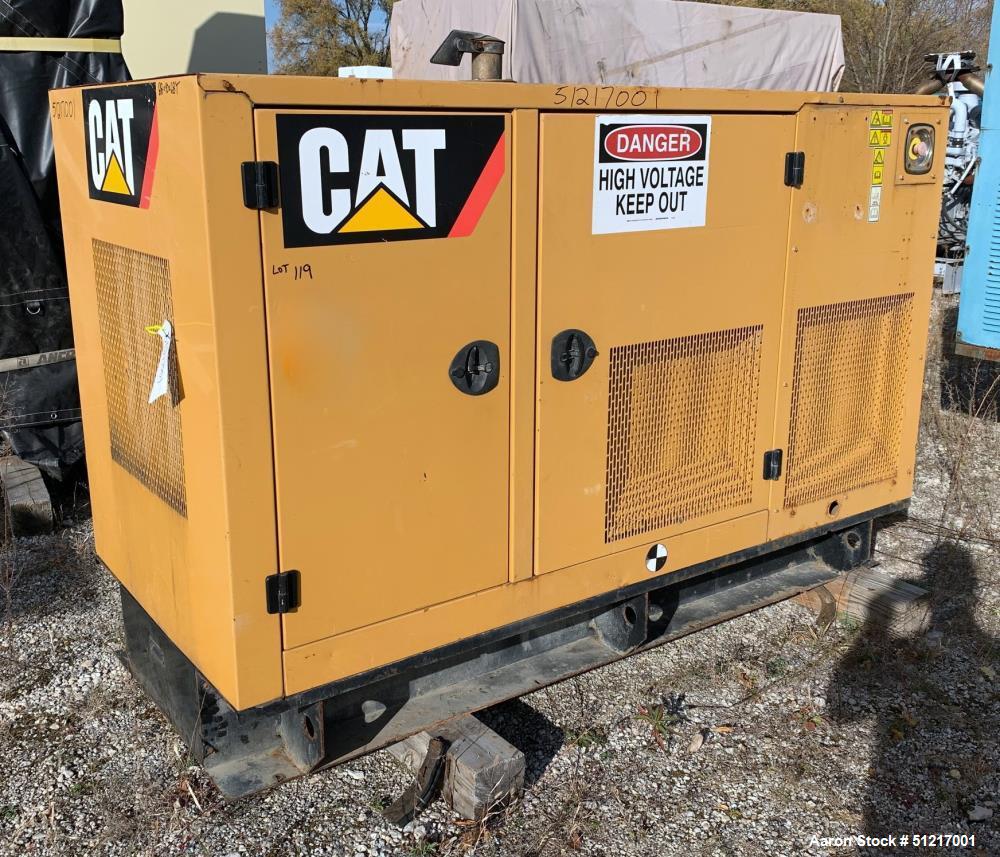 Used Caterpillar D50-4S 50 kW Diesel Generator Set