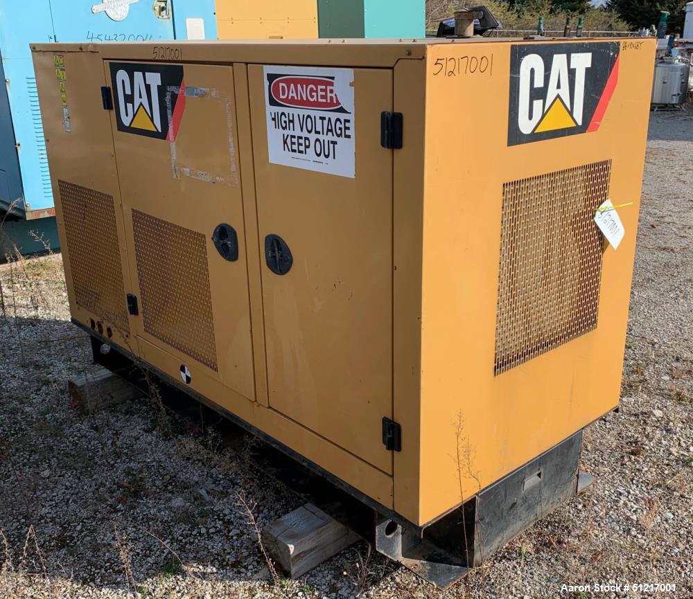 Used- Caterpillar D50-4S 50 kW Diesel Generator Set