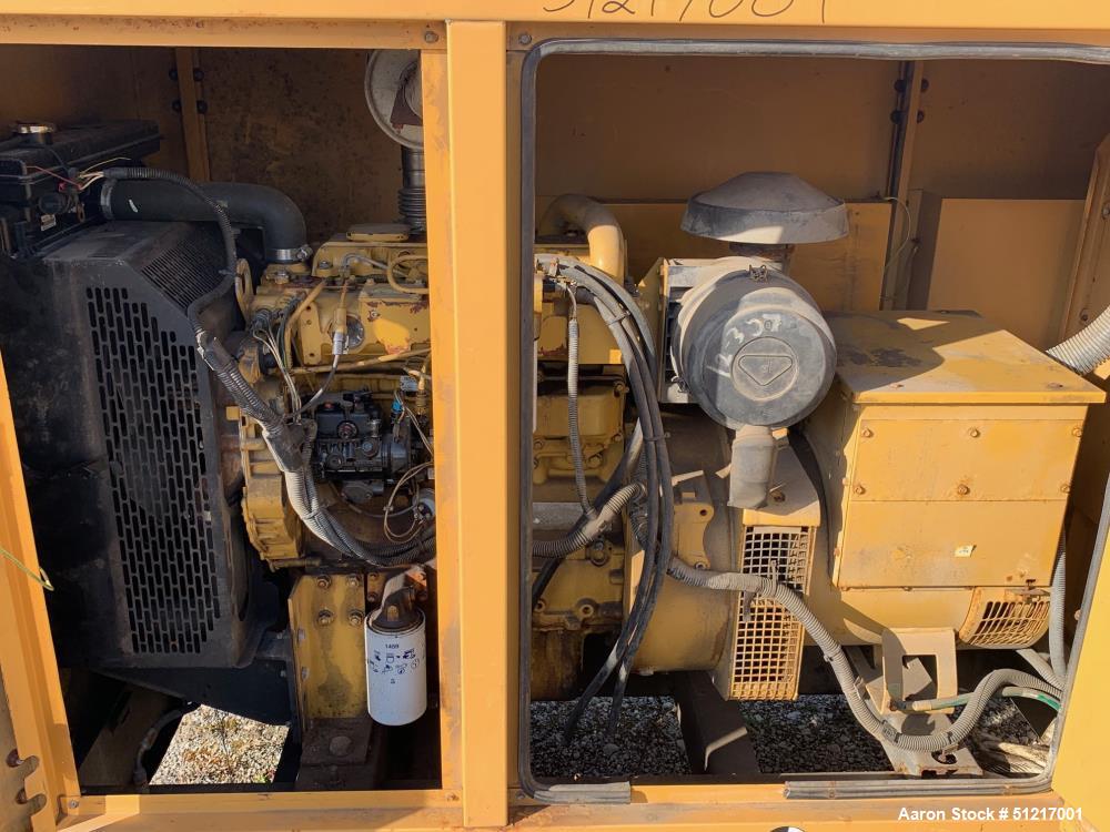 Used- Caterpillar D50-4S 50 kW Diesel Generator Set