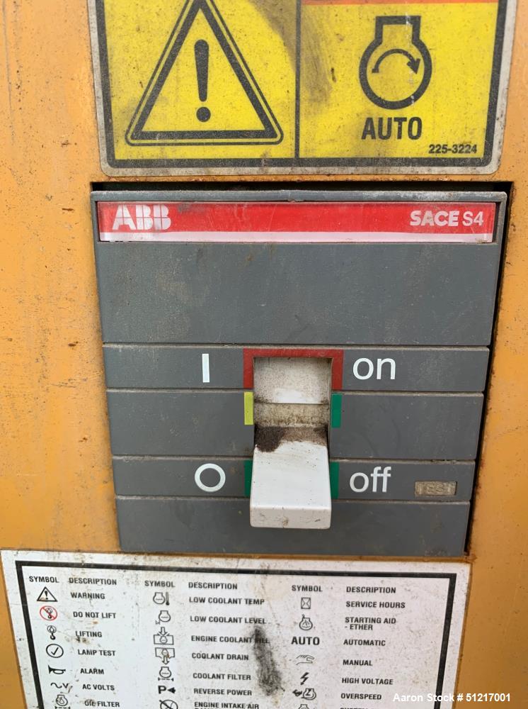 Used Caterpillar D50-4S 50 kW Diesel Generator Set
