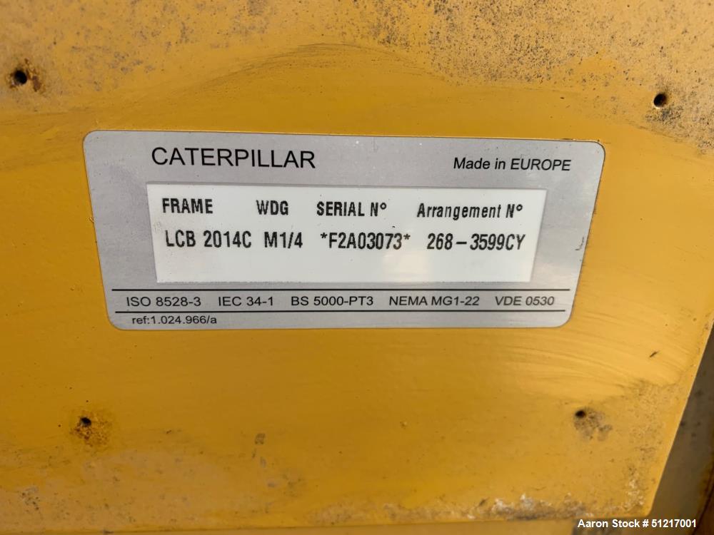 Used Caterpillar D50-4S 50 kW Diesel Generator Set