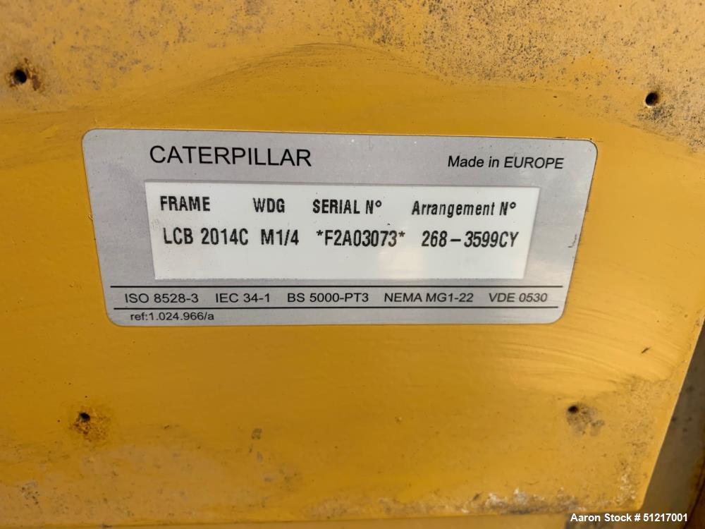 Used- Caterpillar D50-4S 50 kW Diesel Generator Set