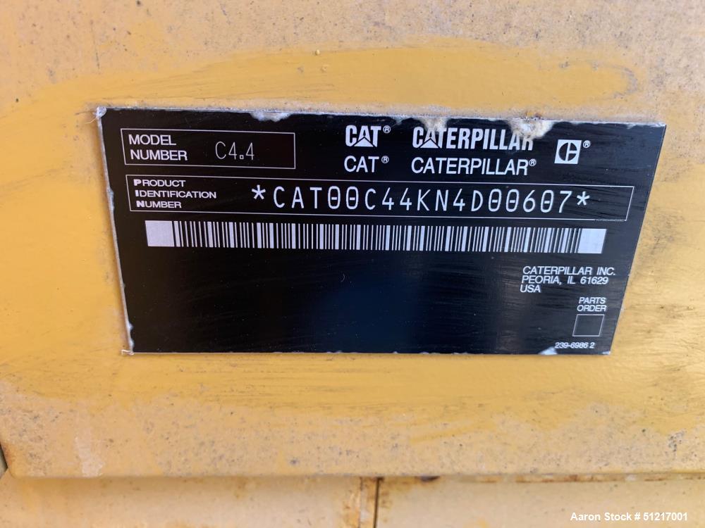 Used- Caterpillar D50-4S 50 kW Diesel Generator Set