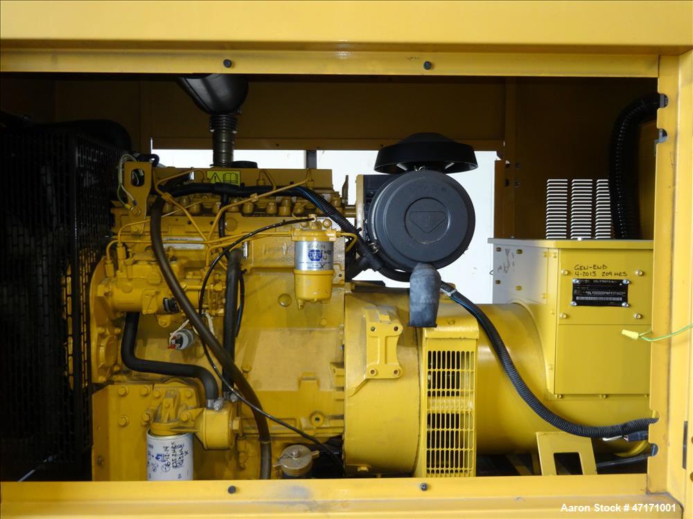 Used Caterpillar / Olympian 75 kW   generator, model D75P3,  Perkins engine