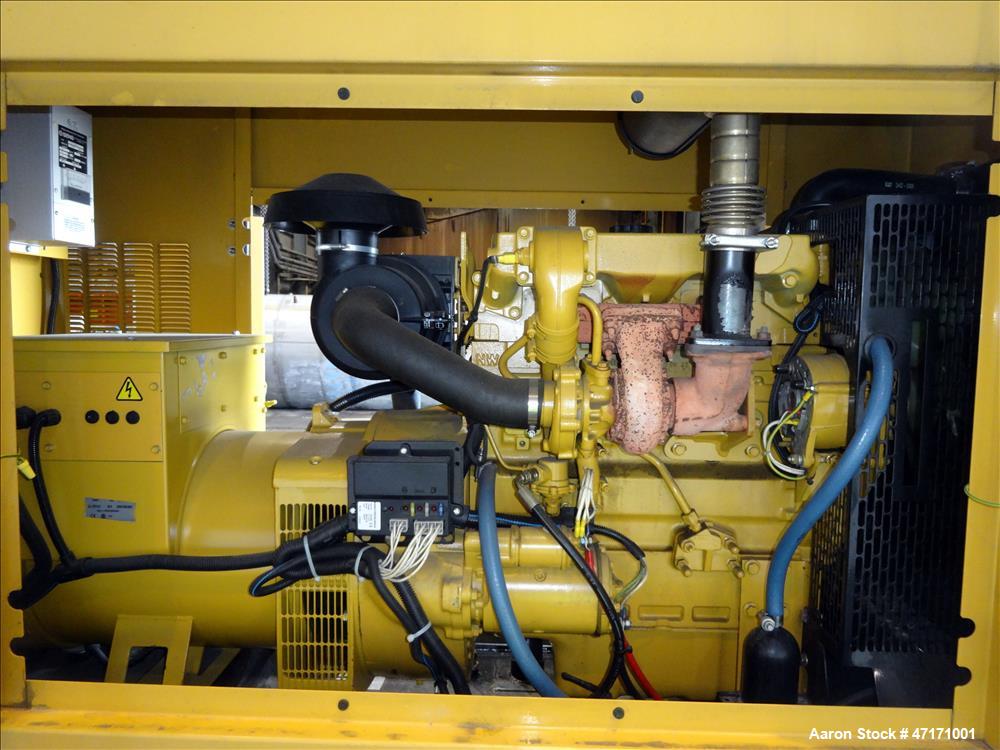 Used Caterpillar / Olympian 75 kW   generator, model D75P3,  Perkins engine