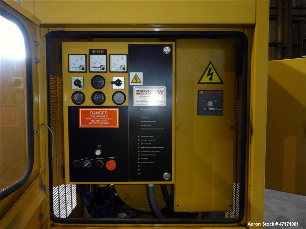 Used Caterpillar / Olympian 75 kW   generator, model D75P3,  Perkins engine
