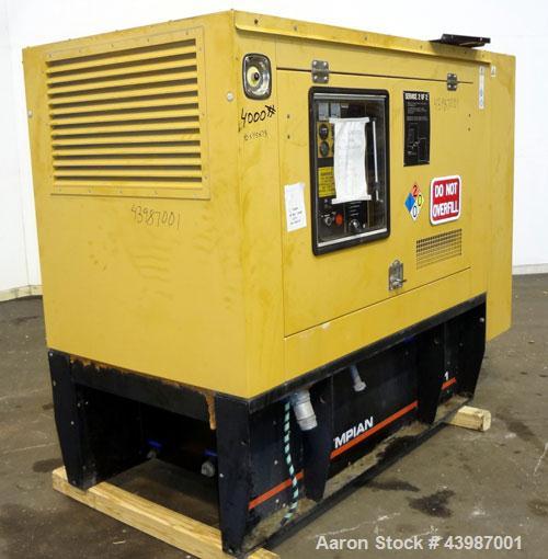 Used CAT / Olympian 75 kW Standby Diesel Generator Set, Model D75P1