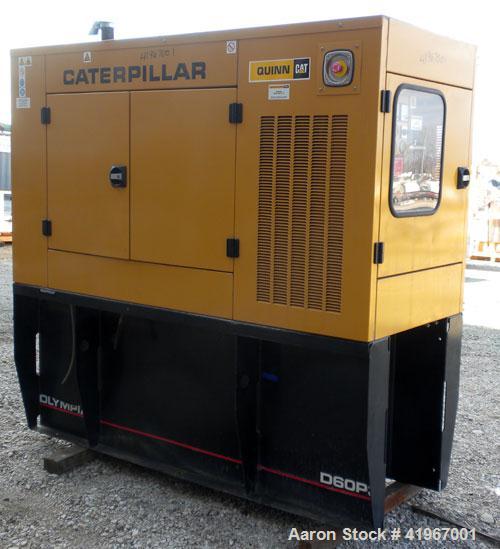 Used Cat/Olympian 60kW Standby Diesel Generator Set. Model