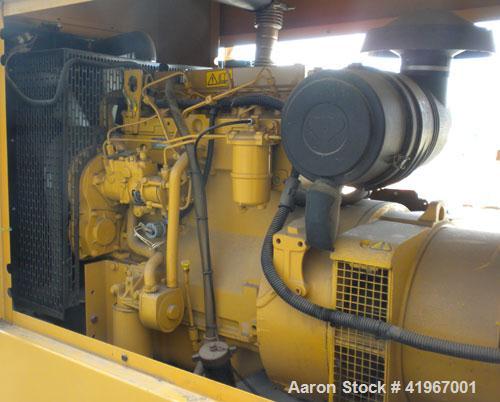 Used Cat/Olympian 60kW Standby Diesel Generator Set. Model D60P3_1, Serial# -OLY00000-VNPF02689. Perkins 4 cylinder diesel engine turbocharged aftercooled rated 122HP @ 1800RPM, type 2326/1500 Serial...