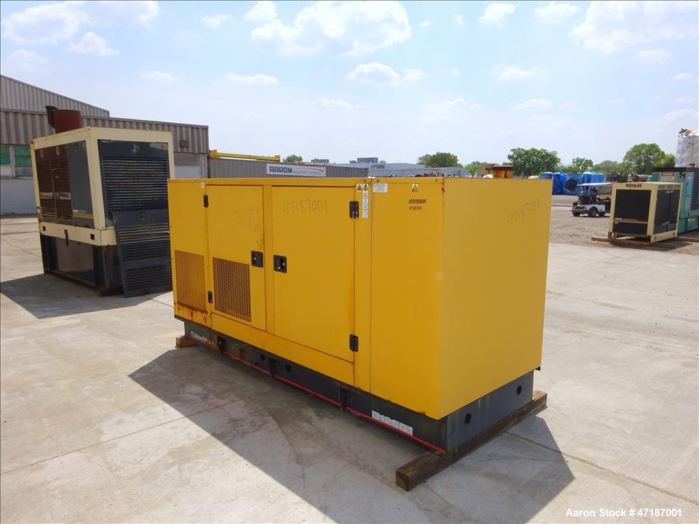 Used Caterpillar Olympian 125 kW natural gas generator model G125G1 GM 8.1L engi