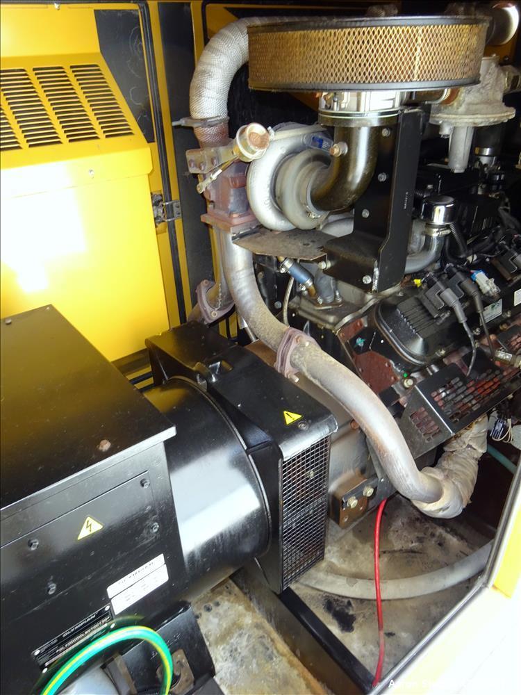 Used Caterpillar Olympian 125 kW natural gas generator model G125G1 GM 8.1L engi