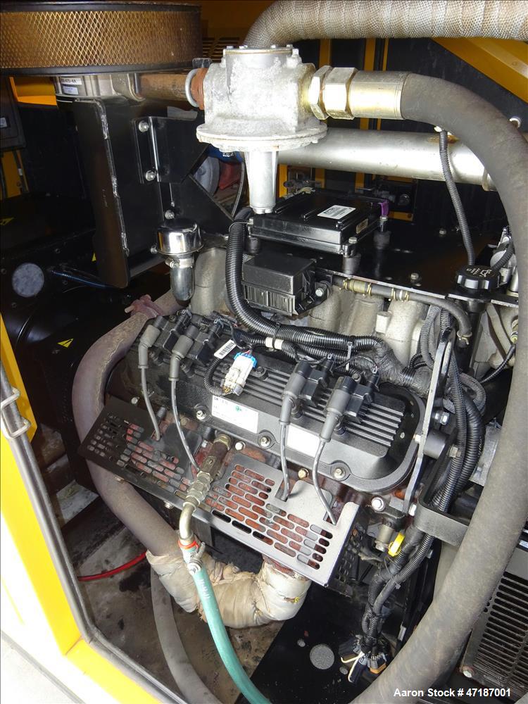Used Caterpillar Olympian 125 kW natural gas generator model G125G1 GM 8.1L engi