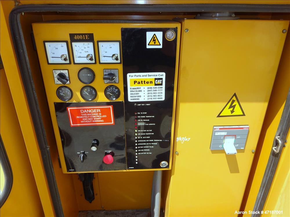 Used Caterpillar Olympian 125 kW natural gas generator model G125G1 GM 8.1L engi