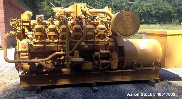 Unused- Caterpillar G3512 Natural Gas Generator Set.