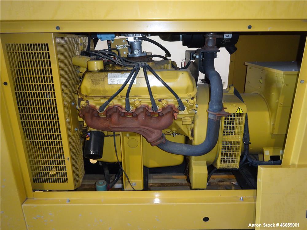 Used Caterpillar / Olympian 70 kW  natural gas generator, model G75F1