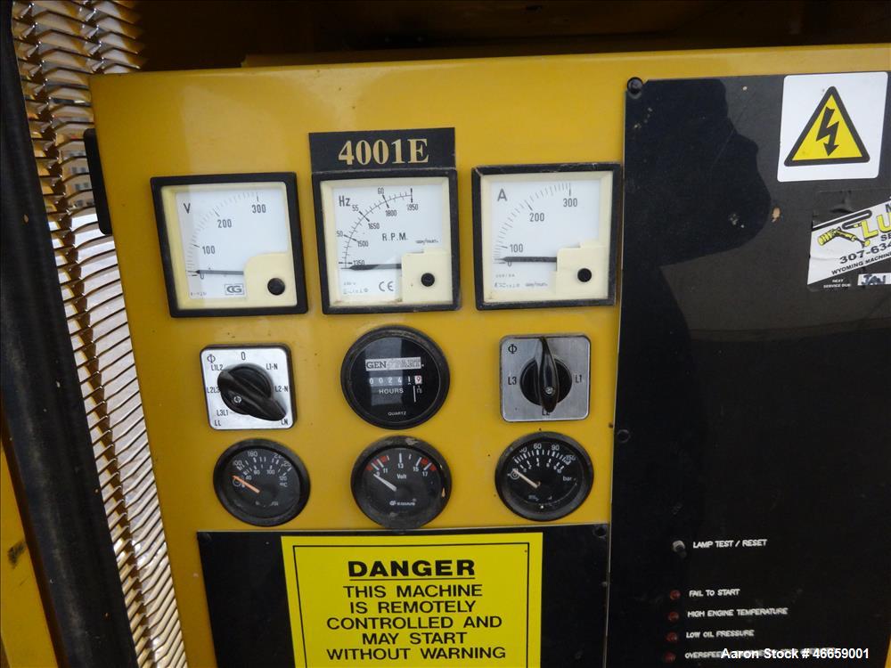 Used Caterpillar / Olympian 70 kW  natural gas generator, model G75F1