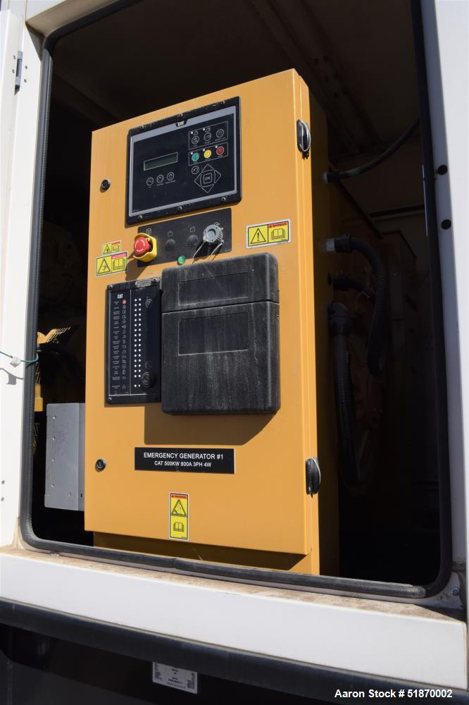 Used Caterpillar 500 kW Standby Diesel Generator Set