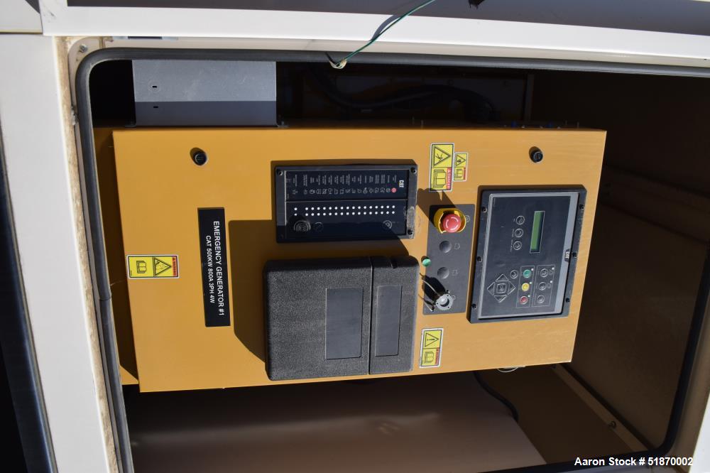 Used Caterpillar 500 kW Standby Diesel Generator Set