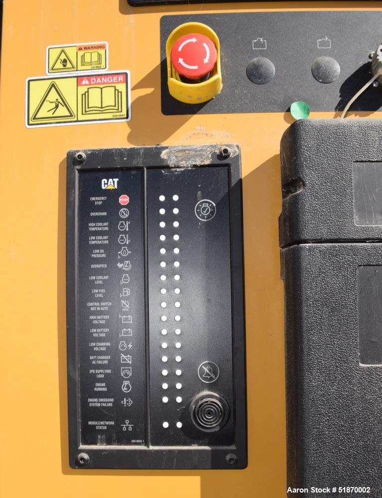 Used Caterpillar 500 kW Standby Diesel Generator Set