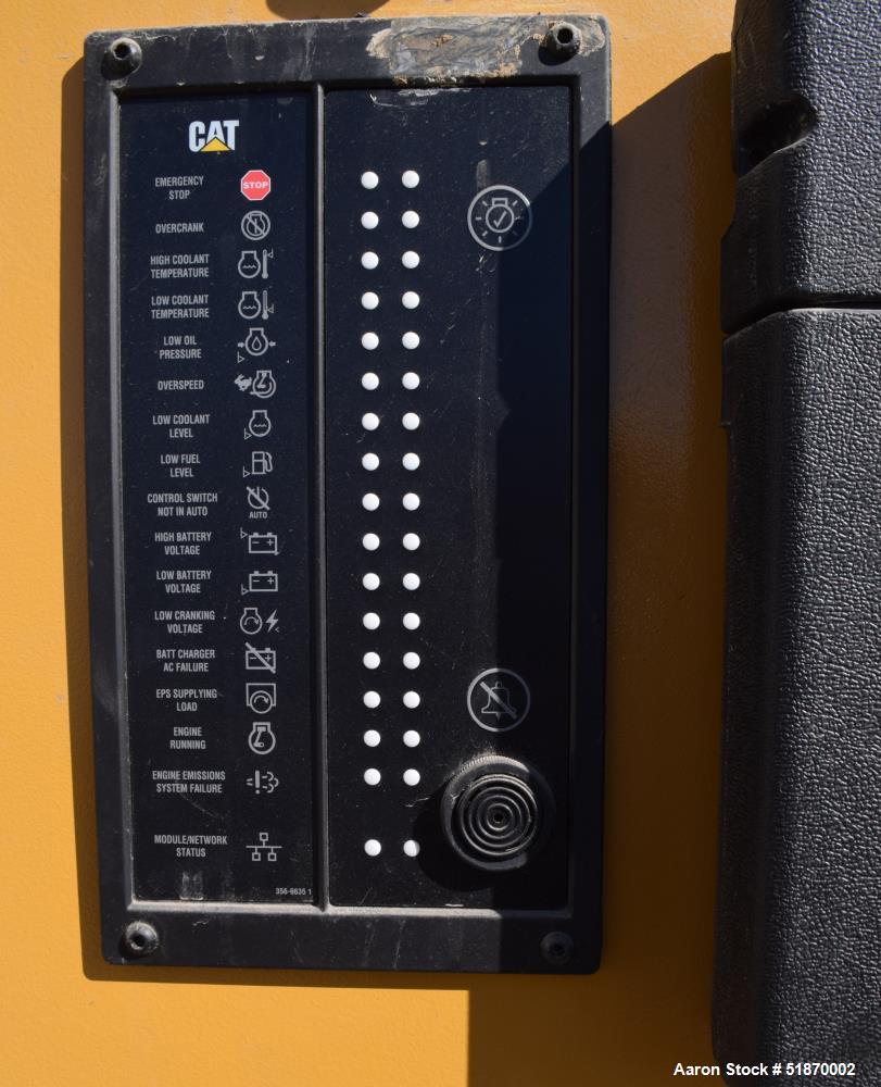 Used Caterpillar 500 kW Standby Diesel Generator Set